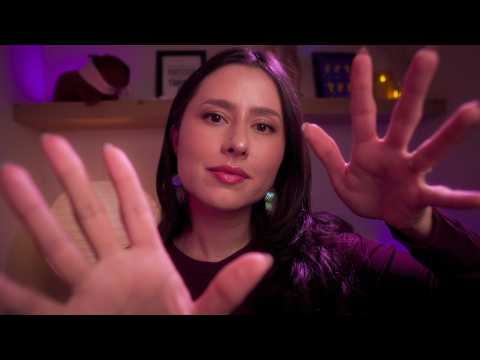 ASMR for Sleep 🖐️🌊 Gentle Hand Movements & Water Flow for Deep Energy Cleansing