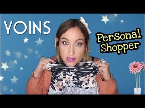 Asmr | PERSONAL SHOPPER YOINS- SEMI-INAUDIBLE// YOINS