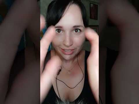 АСМР Быстрый массаж лица ASMR #shorts