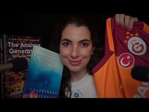 ASMR com coisinhas do meu marido turco