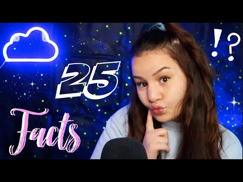 [ASMR] 25 FACTS ABOUT ME 🦋 | ASMR Marlife