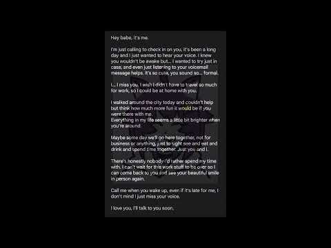 【ASMR ROLEPLAY】Girlfriend Leaves You a Voicemail  [F4A] [GFE]