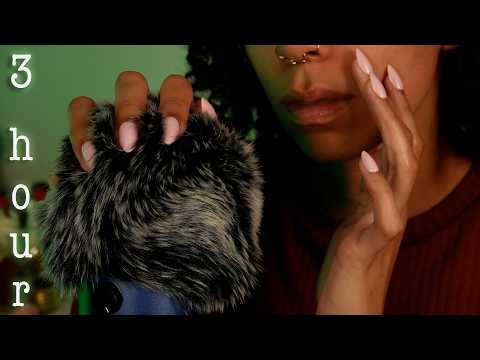 3 HOURS | ASMR *SENSITIVE* Wet Mouth Sounds & Inaudible Whispers