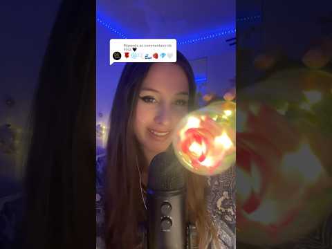 EMOJI CHALLENGE LET’S GO ! 😄✨🌹 #asmr #emojichallenge #asmrtriggers #tinglesounds #justrelax