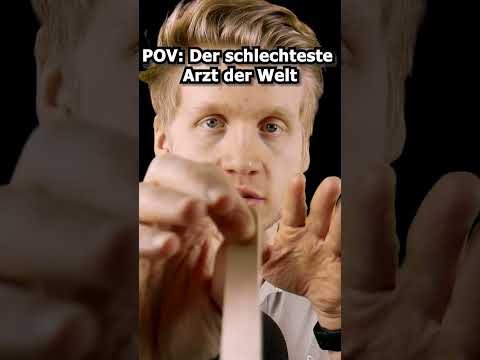 ASMR - POV: Der schlechteste Arzt der Welt! #shorts #asmr #roleplay #deutscheasmr