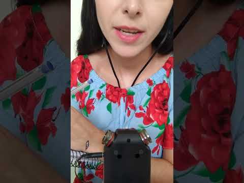 ASMR POSSO FAZER ACUPUNTURA FACIAL EM VOCÊ?