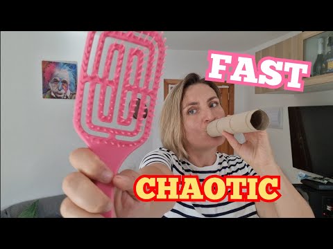 ASMR 💥RANDOM SUPER AGGRESSIVE💥 Lo-Fi CHAOS #asmr #lofi #fast