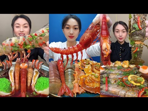 Massive Seafood Boil Mukbang ASMR 🦀 | 초대형 해산물 찜 먹방 ASMR | 巨大シーフードボイル大食い ASMR | 巨型海鲜煮吃播 ASMR