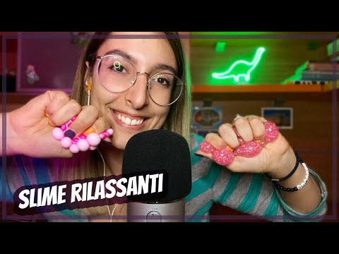 PROVIAMO QUESTI NUOVI SLIME SUPER RILASSANTI 🧪😴 Whispering | Asmr Ita