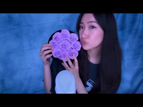 ASMR purple triggers 🪻💜