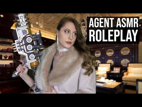 ASMR Agent Roleplay Soft Spoken Whispering (First Person Mission, Tapping, Latex Gloves)