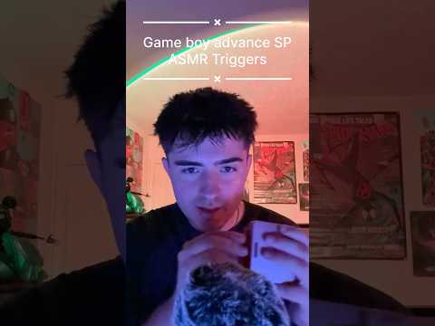 Game boy advance SP triggers #asmrsounds #modelkit #ps5 #gameboy #nintendo