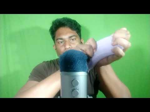 ASMR Fast And Aggressive Mic Scratching And Fast And Aggressive Mic Swirling