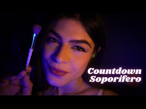 ASMR Ti addormenti in pochi secondi | Countdown & Camera Brushing