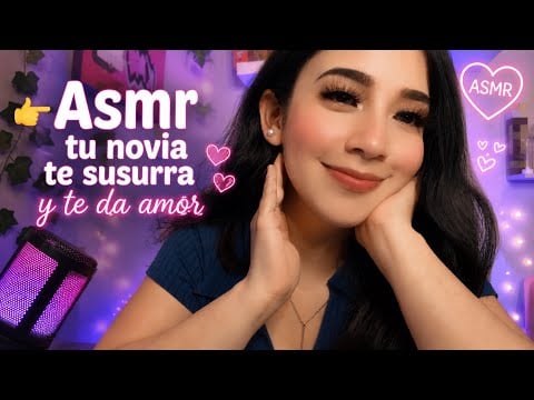 ASMR Roleplay : Tu NOVIA te susurra lo mucho que VALES 💗 (affirmations + personal attention)