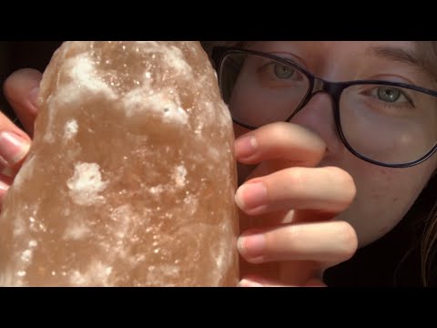 Scratching a Himalayan Salt Lamp ASMR