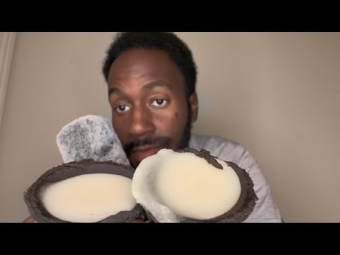 ASMR Eating COOKIES N CRÈME CUPS That Are Actually Healthy🍪
