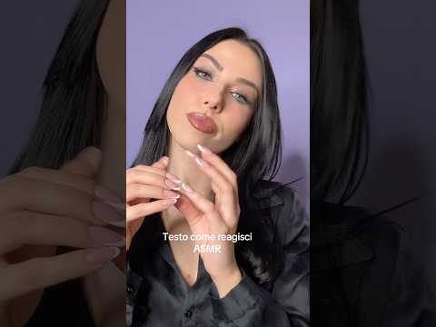 Testo Come Reagisci All’ASMR #asmr  #asmrtest #asmrfocustest #asmrfocus #asmrfollowmyinstructions