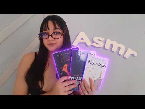 Asmr caseirinho: Leitura suave para te fazer relaxar 💤
