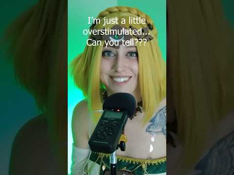 ASMR 💗 this is a cry for help #asmr #cosplayasmr #funnyasmr #chaoticasmr