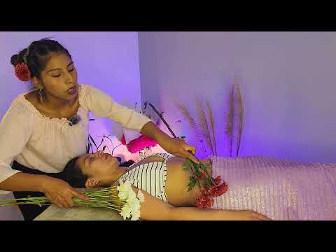PAULINA ASMR / MASAJE RELAJANTE / PARTE SUPERIOR DEL CUERPO 🥰🙏🙌