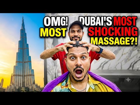 😱 ASMR | Adhir Baba's Head Massage in Dubai 🇦🇪 | The Smoothest Massage I've Ever Had! 💫💆‍♂️