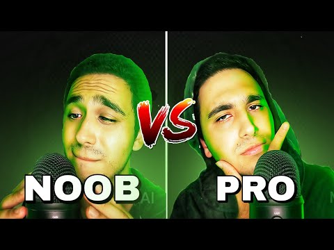 NOOB VS PRO ASMR