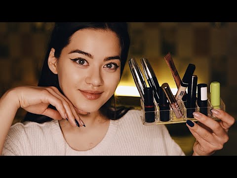 [ASMR]  Doing Your Makeup | Personal Attention | Brushes | Soft Spoken | Roleplay.