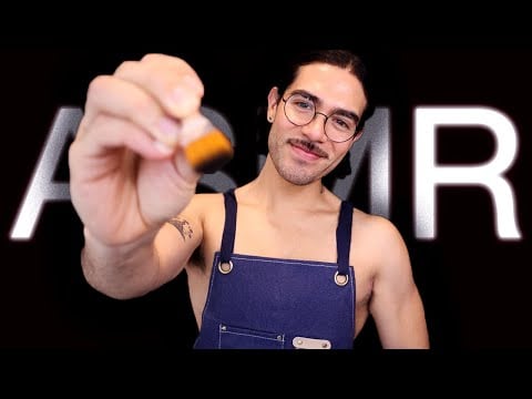 ASMR your artist boyfriend makes you blush