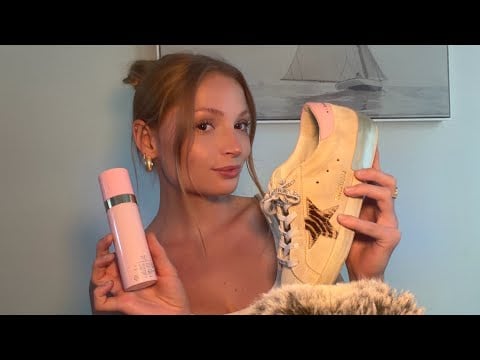ASMR 24th BIRTHDAY HAUL (tapping, shoes sounds) 