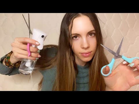 ASMR Fast Paced Chaotic Haircut - Tingle Immunity Fix