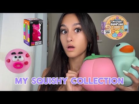 ASMR| Showing my SQUISHY collection 