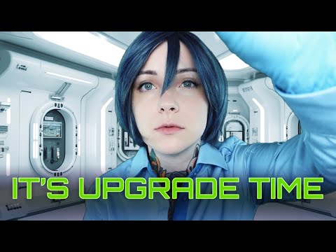 Android Repair ASMR //futuristic sci-fi, soft spoken, electronic sounds