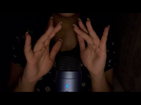 ASMR Mouth Sounds & Hand Movements for Sleep (Teeth Tapping, Dry & Wet Sounds) 