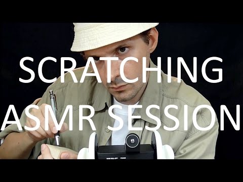 ASMR Scratching Session. Binaural Ear to Ear 3Dio Free Space Pro. ASMR po polsku [PL].