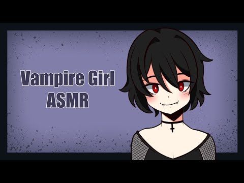 Vampire Girl Confesses To You | ASMR Roleplay [F4A] [Biting]