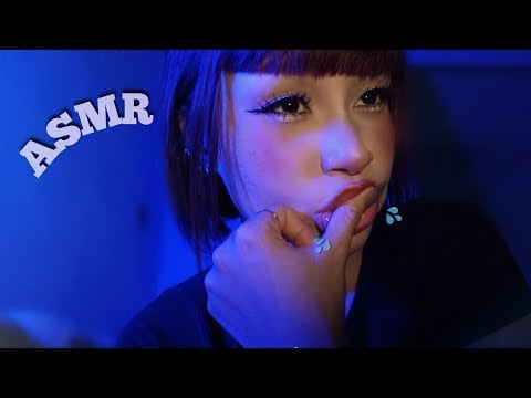 ASMR Spit Painting | Giving your face a few brushstrokes