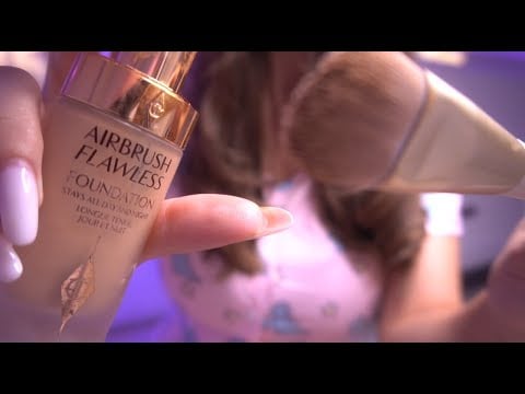 🦜 ASMR - Doing Your Makeup & Soft Spoken😴 (Layered Sounds)