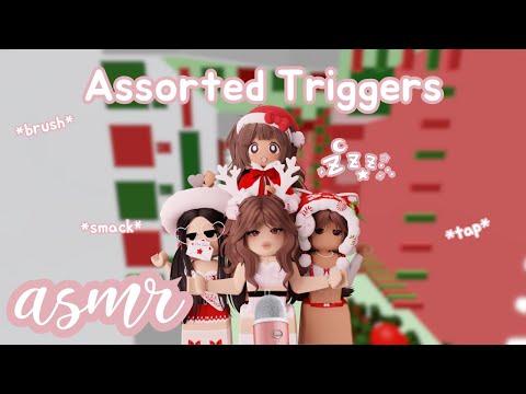 ꒰ Roblox ASMR 🎀 ꒱ A Christmas Collab! ♡ Assorted Mouth Sounds & More 🎄💭 𝜗𝜚 ˎˊ˗