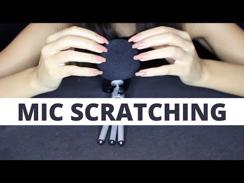 ASMR MICROPHONE SCRATCHING (NO TALKING)