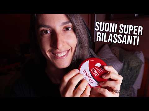 NON RIUSCIRAI A RESISTERE 😴 Whispering, tapping, tracing, lid sounds & hand movements | ASMR ita