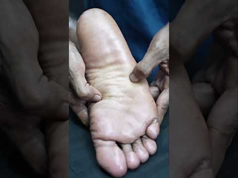 Very Satisfying ASMR Foot Massage By Indian Barber #shorts