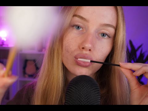 ASMR Mouth Sounds + Personal Attention zum Müde werden 👄👐