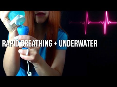 Rapid Breathing With Fetal Doppler + Underwater Sounds [ASMR]