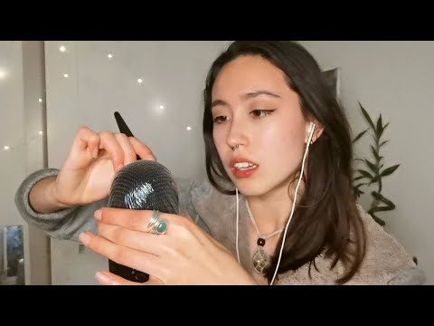 ASMR Crinkles: Intense Mic Brushing, Touching on Plastic Wrap