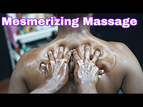 ASMR Mesmerizing Massage By Strong Wrist Barber | Head And Body Massage ASMR | Neck Cracking ASMR