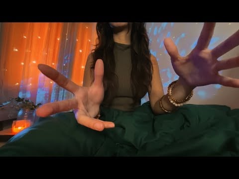 ASMR Intense Reiki Massage for Tingle Immunity ~ negative energy removal,hand sounds,close-up,🚫talk