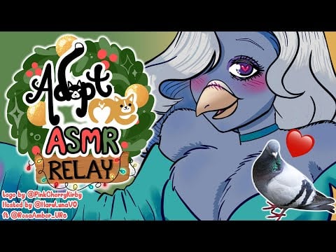 Feeling the heat in December with a cute Pigeon Girl [ASMR Relay: Adopt Me!][F4M][holidays Audio RP]