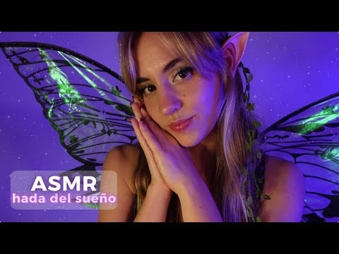 ASMR ✨ Hada del Sueño te cuida y te ayuda a dormir 💜 Atención personal RP