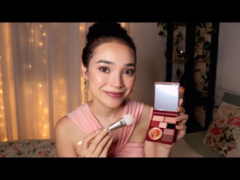 ASMR TE MAQUIANDO Delicadamente p/ Dormir | #SHEGLAM